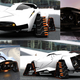 Illustration for article titled Frost Snow Sport Car Changes Tires for Treads